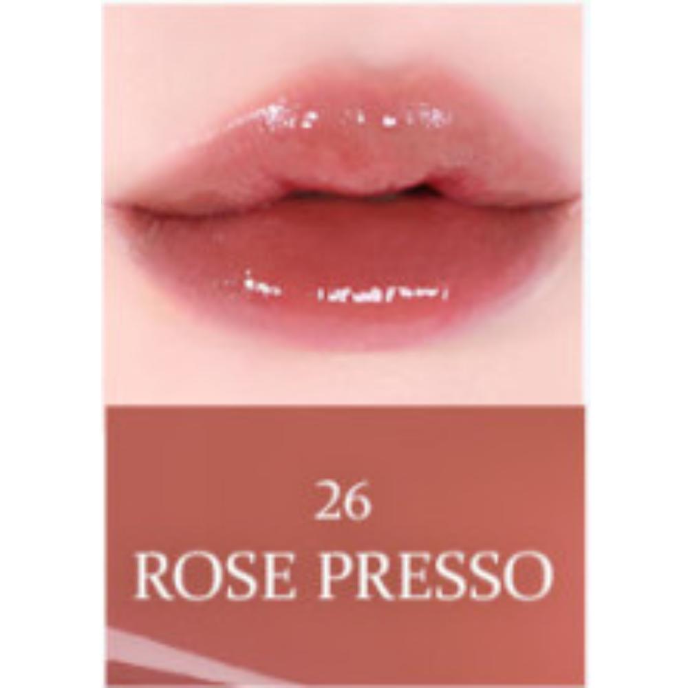 hince Raw Glow Gel Tint 4ml (25 Colors) Long-Lasting High-Shine Lip Glow