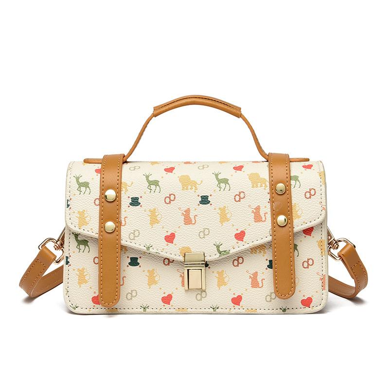 Borsa da Donna Ragazza Dolce Pregiata Personalità Moda Borsa a Spalla da Donna Fresca