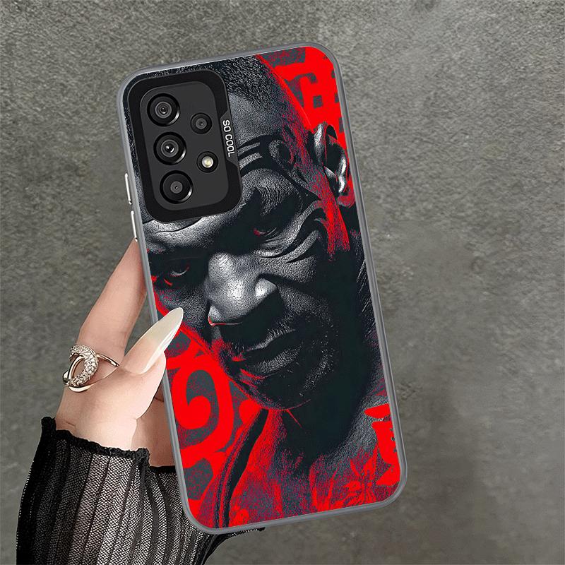 Mike Tyson Boxer Mann Weiche Handyhülle für Samsung A17 A16 A15 A14 A13 A57 A56 A55 A54 A53 A37 A36 A35 A34 A33 A26 A25 A24 A23 A52