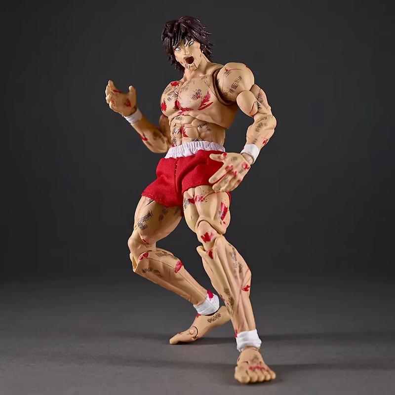 1/12 Son Of Ogre Baki Hanma Baki Venue Exclusive Version Action Figures Desktop Ornament Doll Boy Toy Surprise Durable Gift Collectible