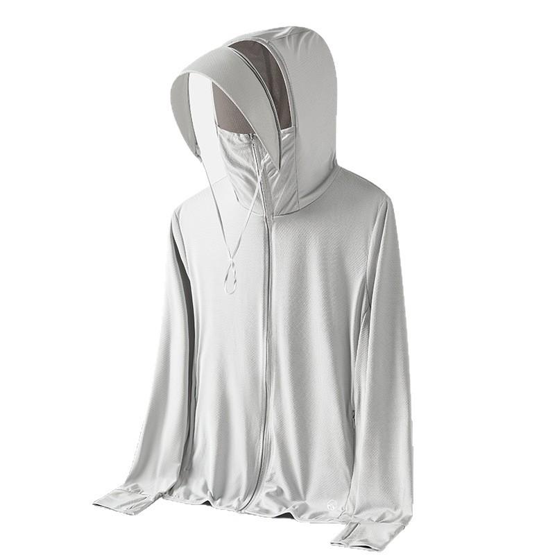 Unisex Outdoor UV Protection Clothing with Detachable Brim - UPF 50+ Breathable Summer Fishing Wear