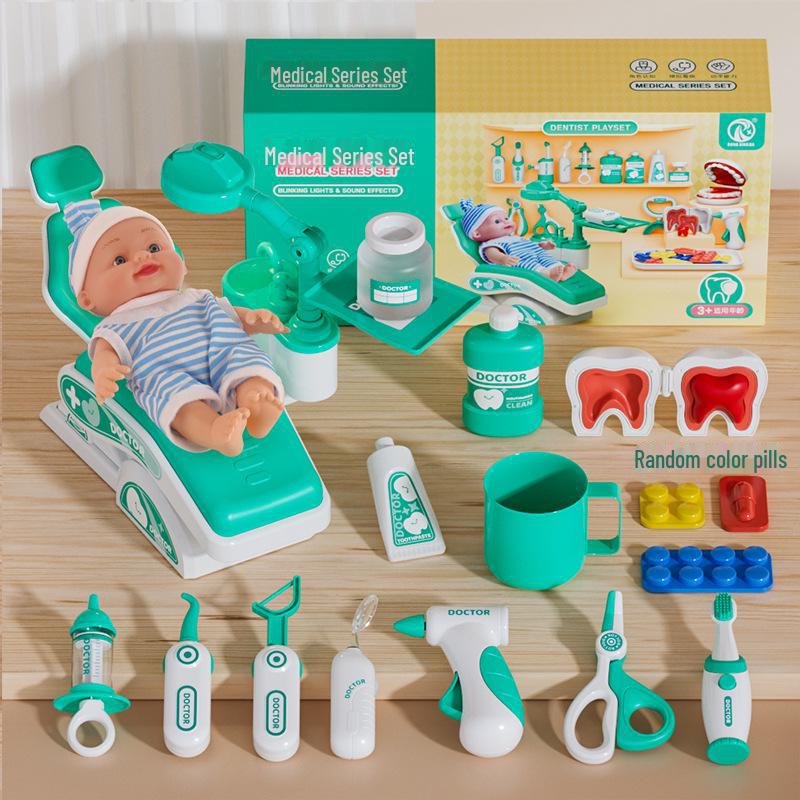 Children's Doctor and Nurse Play Set - Role Play Medical Kit for Kids
