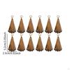 12Pcs Christmas Bell Ornament Decoration with Floral Border Witch Bells for Engagements
