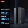 Lenovo GeekPro Gaming Desktop PC (i5-14400F, RTX 4060, 32GB RAM, 1TB SSD) with 27-inch Monitor (CN Version)