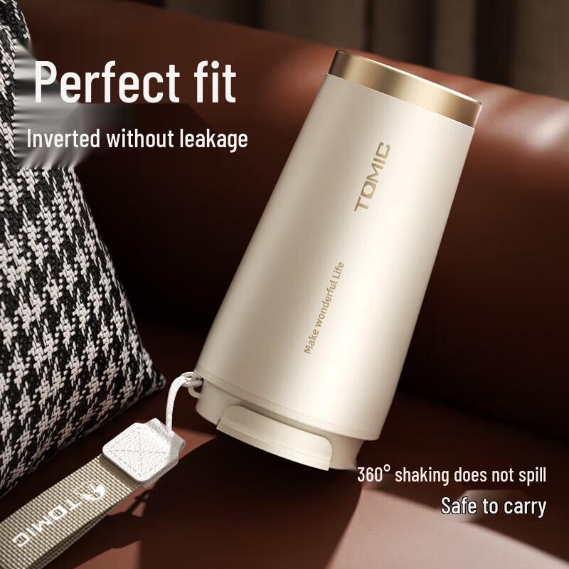TOMIC 500ml Insulated Stainless Steel Coffee Travel Mug