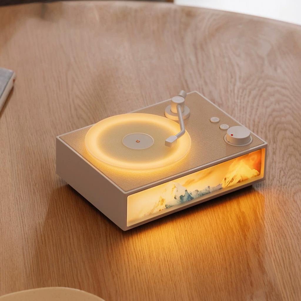 Aromatherapy vinyl Bluetooth speaker Valentine's Day birthday gift for girls and besties practical advanced wireless desktop speakers