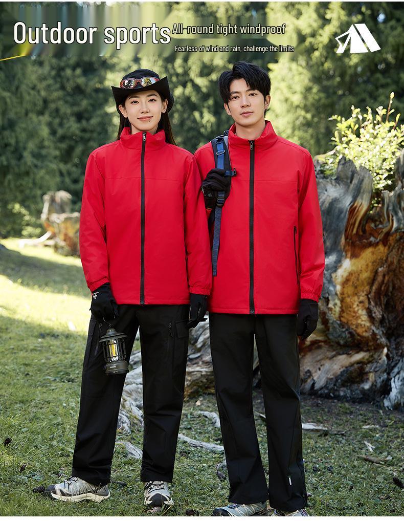 Unisex Stand-Collar Down Cotton Jacket - Warm, Cold-Proof, Versatile Youth Coat for Autumn and Winter