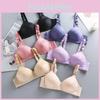 Push Up Womens Bra Full Coverage Gather Underwear Lace Wireless Bra Deepv