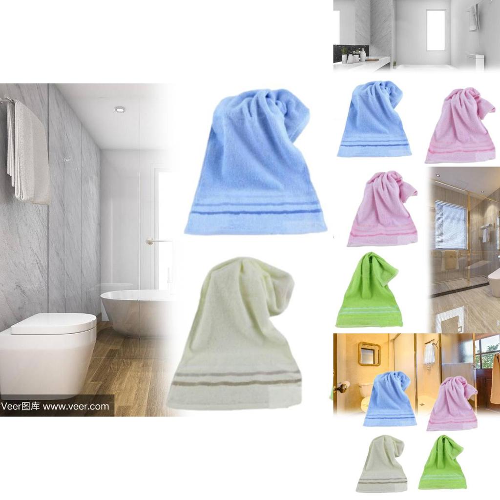 Luxurious Pure Cotton Towels Bulk Super Absorbent Face Cloths Soft And Thick
