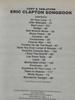 [USED] Copy & Tablature Eric Clapton Songbook
