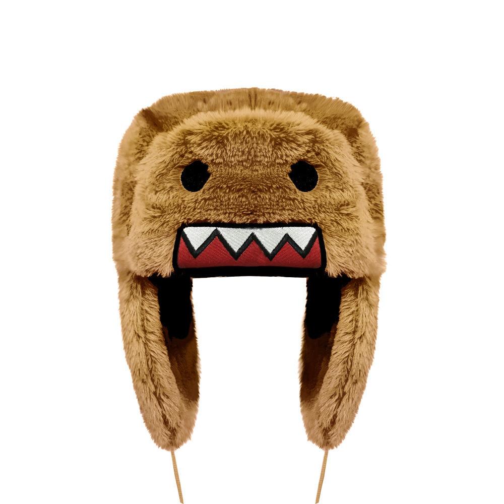 Domo-kun Head Hat Plush Toys Movie DOMO Toy Fans for Kids Halloween Gifts Cute Doll Game Fans Kids Birthday Xmas Gift Home Dec