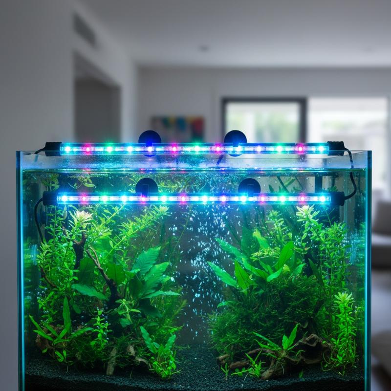 17-47cm USB Waterproof Submersible Aquarium LED Light Fish Tank Aquatic Plant Grow Mood Lamp Landscape Decor Lighting Accessorie