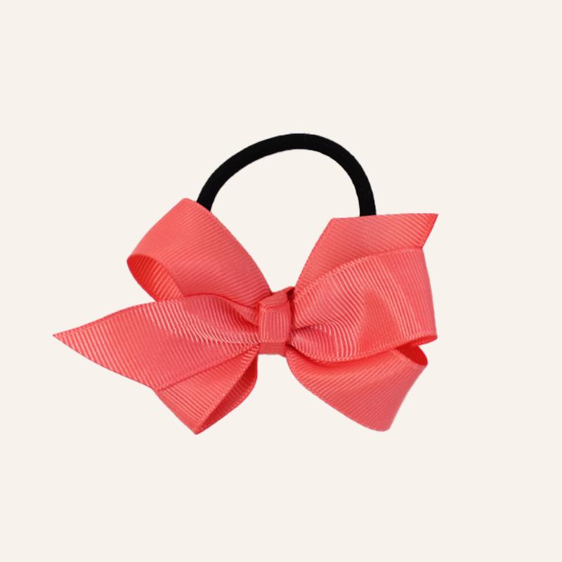 20-Pack Children's Grosgrain Ribbon Hair Ties: Cute Bubble Flowers, Accessories for Girls