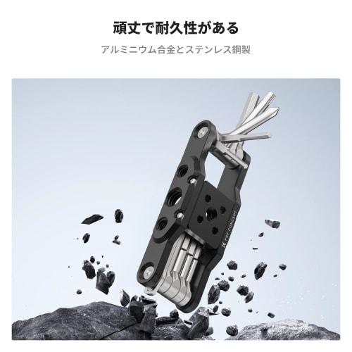 10-inch K&F Concept Camera Multi-Tool Set with Screwdriver and Wrench, Folding Tool Set for Photographers, Universal Screwdriver Tool