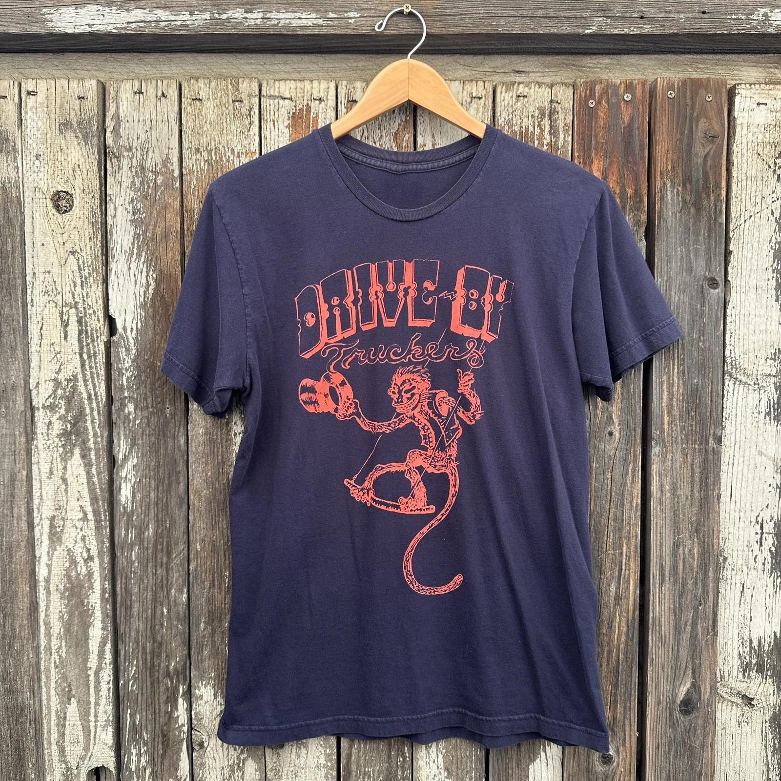 Vtg Drive-By Truckers Welcome To The Big To Do Tour T-Shirt NZ162 FREE SHIPPING S