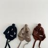 Stylish Korean Wool Knit Baby Hat with Ear Protection - Warm & Trendy Winter Hat for Boys & Girls