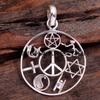 Tree Of Life Pendant, Silver Jewelry, Handmade Pendant, Statement Jewelry, Unisex Pendant