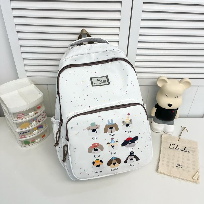 Schoolbag Large Capacity Hello Kitty Backpack Casual Cartoon Korean Version Cute Printed School Bag Lightweight Travel Backpack