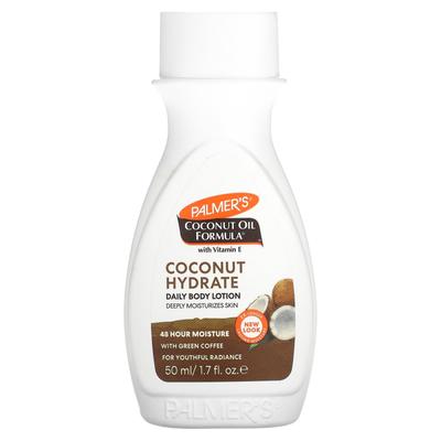 Palmer's, Coconut Oil Formula, Coconut Hydrate Daily Body Lotion with Vitamin E, 1.7 Fl Oz (50 Ml)