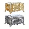 1pc Luxury Tissue Box Cover Rectangle Facial Tissue Paper Box Cover Toilet Paper  for Car Bedroom Decor Office Kitchen