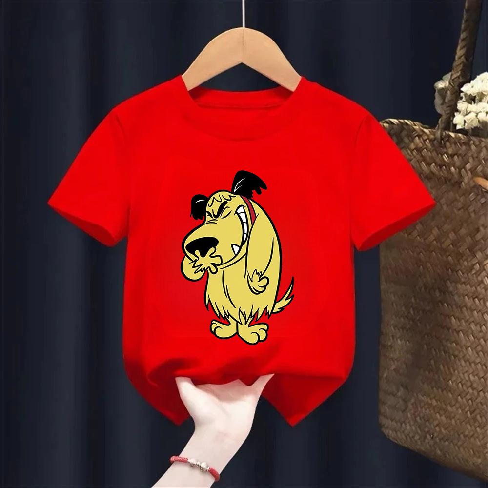 Muttley T Shirt Muttley Mutley Cartoon Laughing Laugh Dog Humor Hihi Heehee Haha Fashion Tshirt Kids Cotton Brand Teeshirt 100
