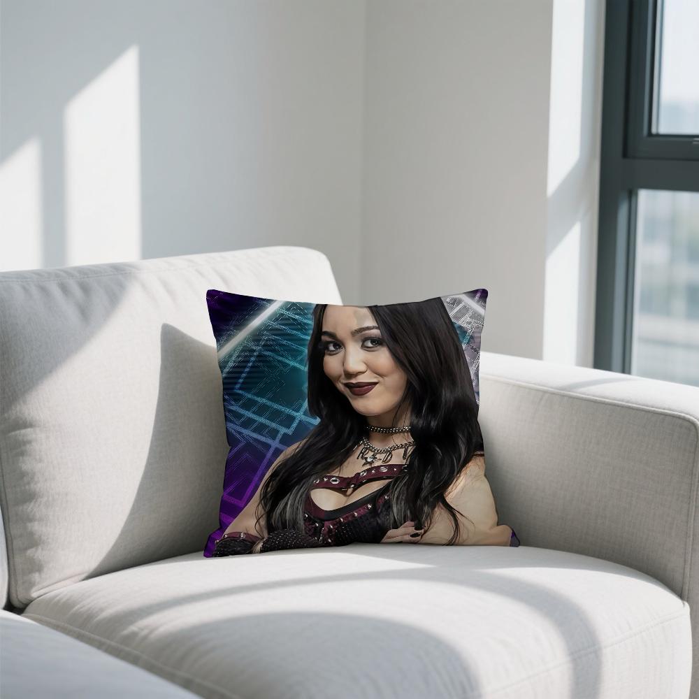 R-Roxanne Perez Wrestler cushion cover Double Sided Printed Polyester Pillowcase Pattern Decorative Zipper Cushion Cover