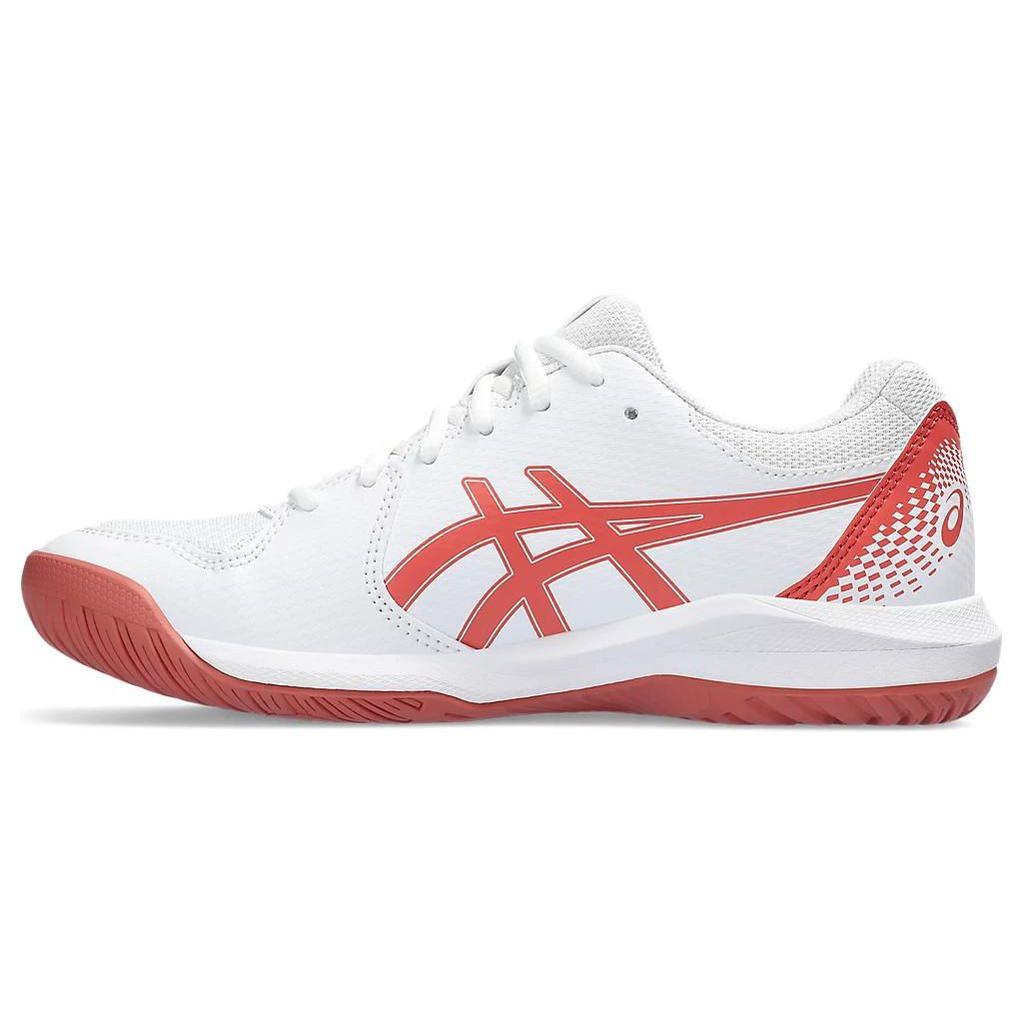 Asics  Gel Dedicate 8 White Light Garnet Women Sneakers 1042A237-100