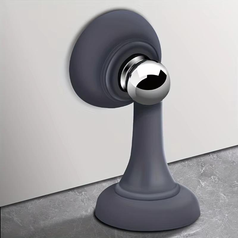 Strong Magnetic Silent Door Stopper Household Bedroom Free-punch Door Suction Anti-collision Silicone Floor Door Stop
