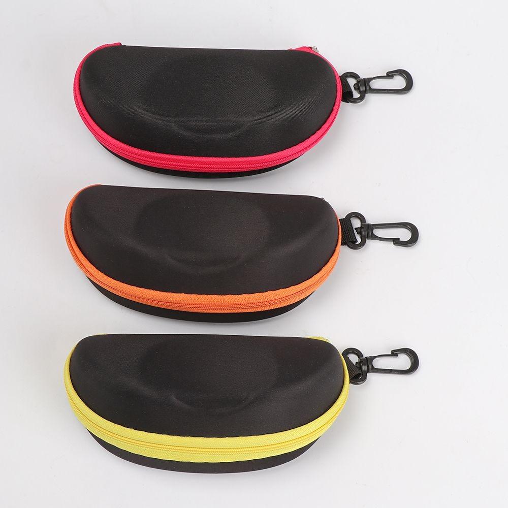 Portable Carabiner Eye Glasses Sunglasses Hard Case Protector Box Holder Vision Care Portable