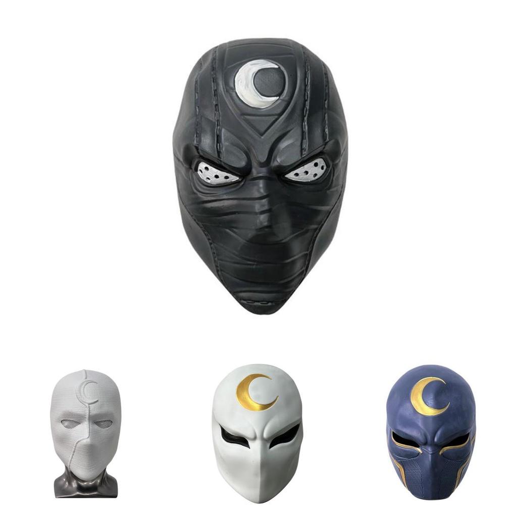 Knight Moon Cosplay Mask Hero Anime Costume Face Shield Gifts Halloween Halloween Mask