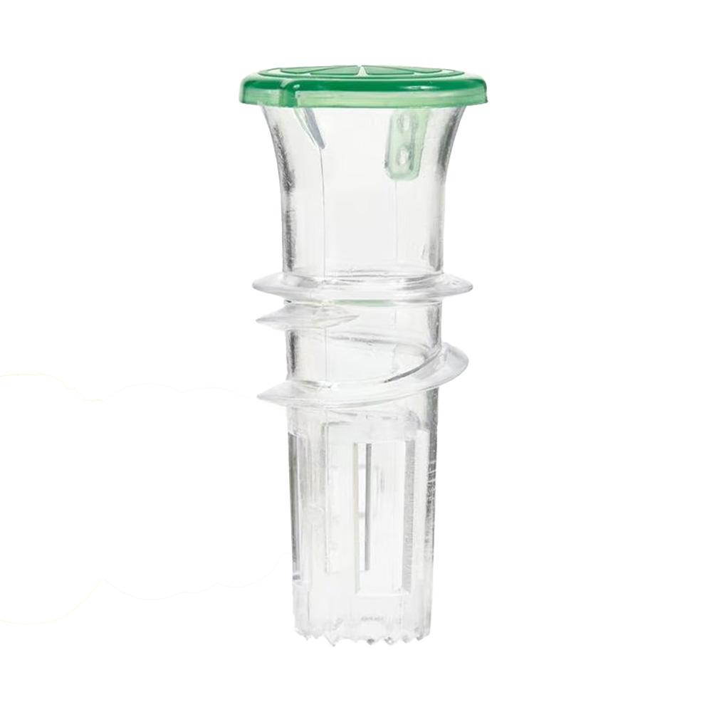 

Фрукты Лимонная соковыжималка Ручная ручная соковыжималка для лимонов и лаймов Кран Винтовая крышка Лимонная соковыжималка со встроенным фильтром зелёный