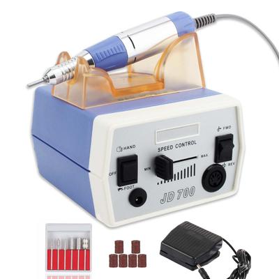 Nail Drill Electric Nail File, Jewelry Grinder, JD700 Nail Drills for Acrylic Nails Professional 30000RPM Manicure Tools Acrylic Nail Drill