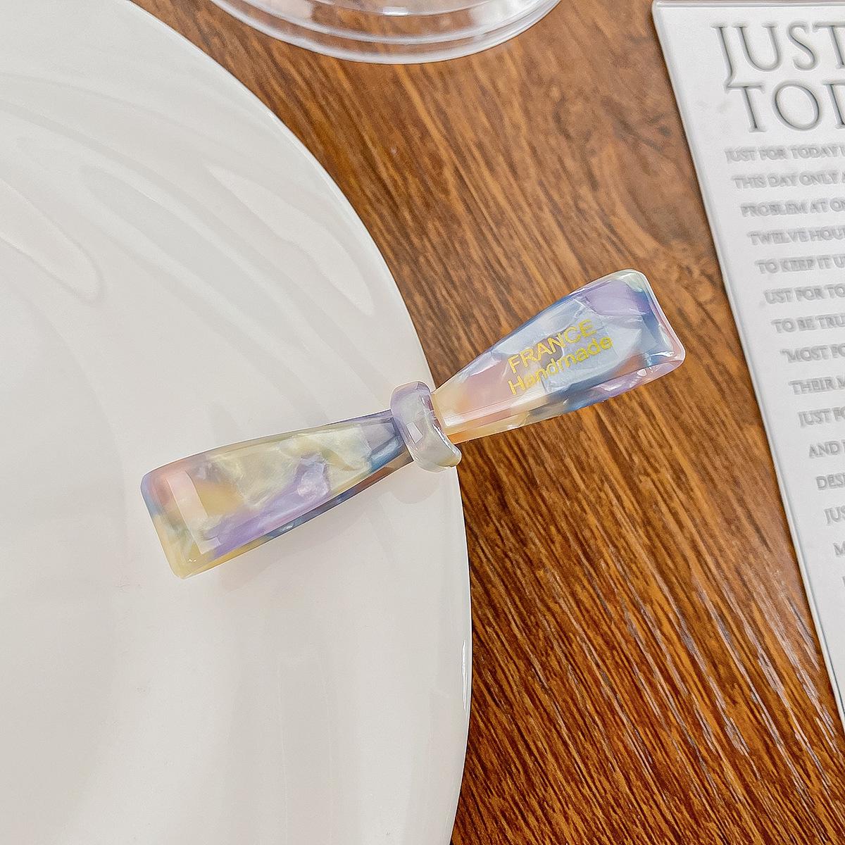 

Заколка-бант для волос Bofeiya Gold Label из ацетата для женщин - Высококачественный аксессуар для волос на боковую прядь Direct Sale from Bofeiya