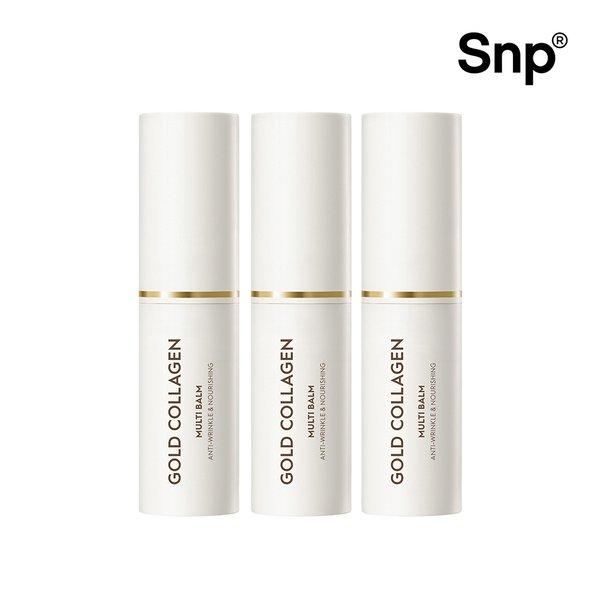 

SNP SNP Gold Collagen Multi Balm 1+1+1