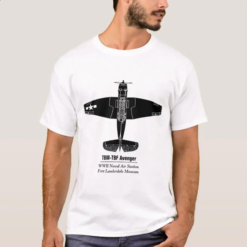 

TBF Avenger Torpedo Bomber TShirt 100 Cotton ONeck Summer Short Sleeve Casual Mens Tshirt Size S3XL S