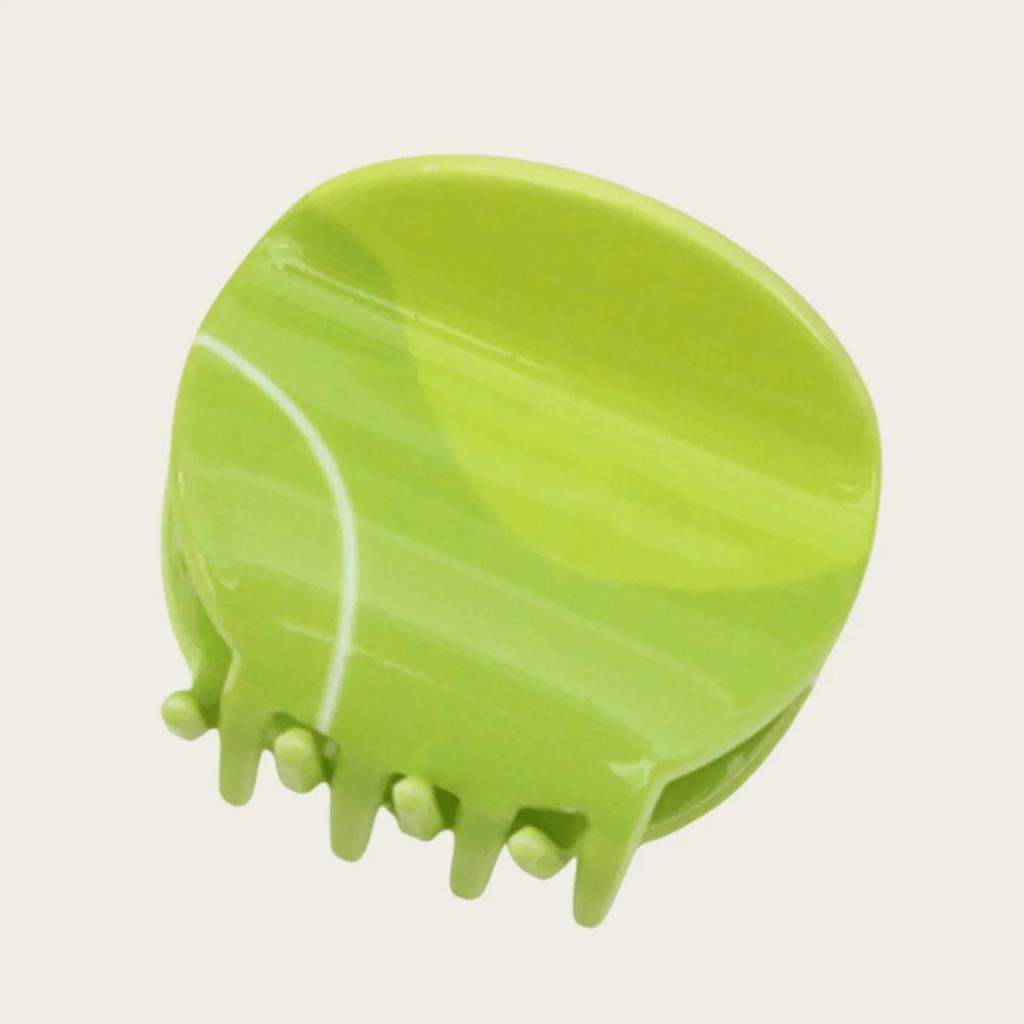 New Unique Mini Creative Basketball Hair Clip Olive Ball Claw Netball Hairpin Football Hair Accessories Fashionable Other Materi