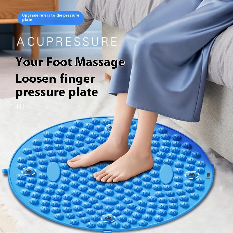 Circular Foot Massage Finger Pressure Plate Magnetic Therapy Foot Massage Device Sports Fitness Foot Massage Pad
