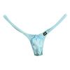 Bikini Shorts E6000 Good Comfortable Side Binder Full 3D Tiny La Pomme Made In Japan 718034 Turquoise [La Pomme] Fabric, Color, Texture, Rubber, Seam,
