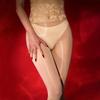 Women Stockings Oil Glossy Seamless Pantyhose Lace High Waist Tight Lingerie Hosiery