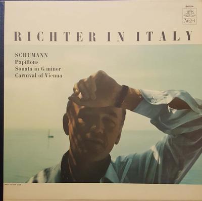 LP Record SVIATOSLAV RICHTER - Richter In Italy 36104 Angel Records 1963 US Classical Used