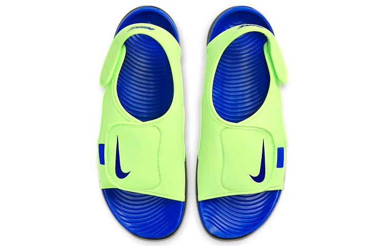 Nike Sunray Adjust 5 V2 GS 'Ghost Green Hyper Blue'