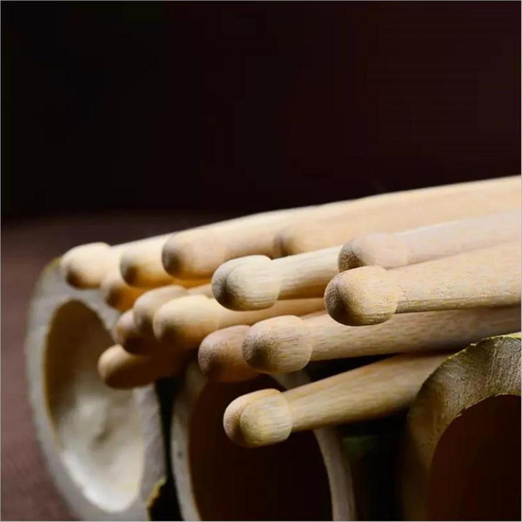 Bețe de tobe de bambus Miwayer 7A / 5A / 5B Bețe de tobe de percuție, rezistente și ușoare
