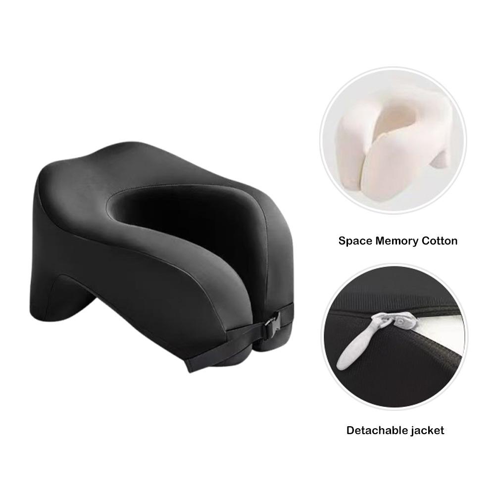 Neck Protect Travel Pillow Cushion Without Carry Bag Memory Foam Neck Cushion Travel Essentials Ear Cervical Healthcare