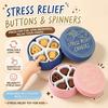 Portable Cookies Box Decompression Toy Built-in Keyboard Shaft Biscuit Button Sensory Fidget Toy for Autism Kids Anxiety Relief