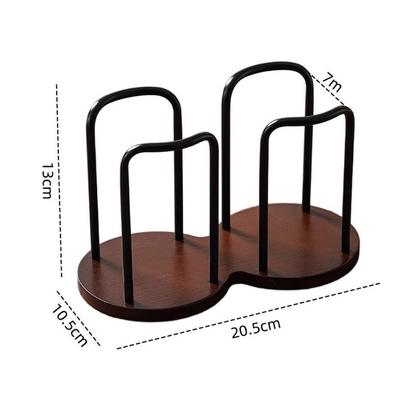 Luxury Disposable Cup Storage Holder Water Tea Cups Dispenser Rack Shelf with Longer Stick Mug Display Stand Home Organizer