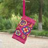 Women Ethnic Handmade Embroidered Wristlet Clutch Bag Vintage Purse Wallet With Elegant Detailing