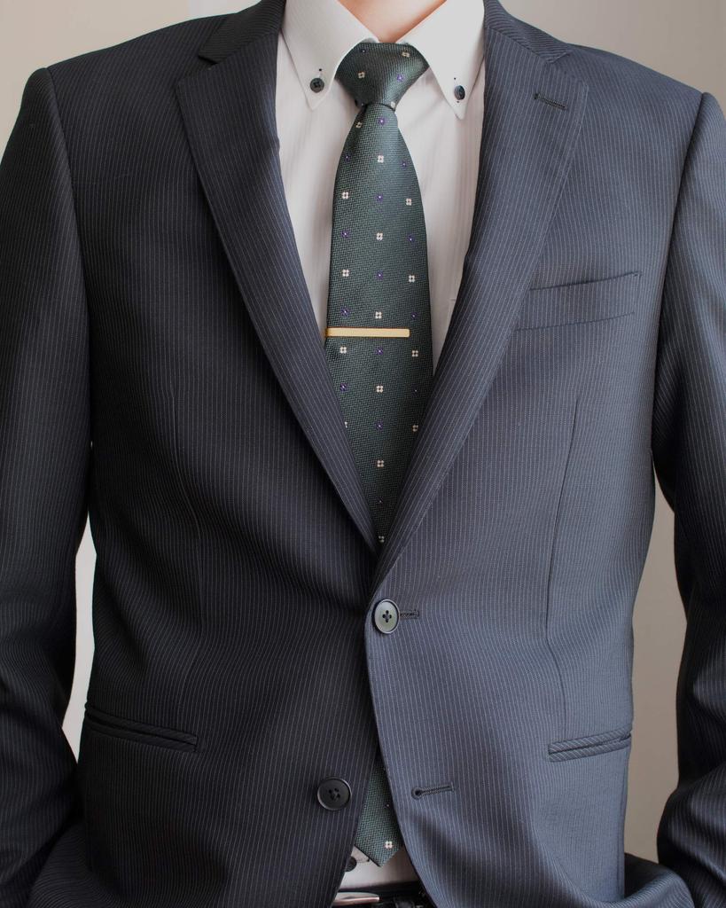 Tabarat Tie Made in Phosphor of Clips, Fingerprint-Resistant, Japan, Bronze, Clip-On, Men's, Tps-023 (Set 3)