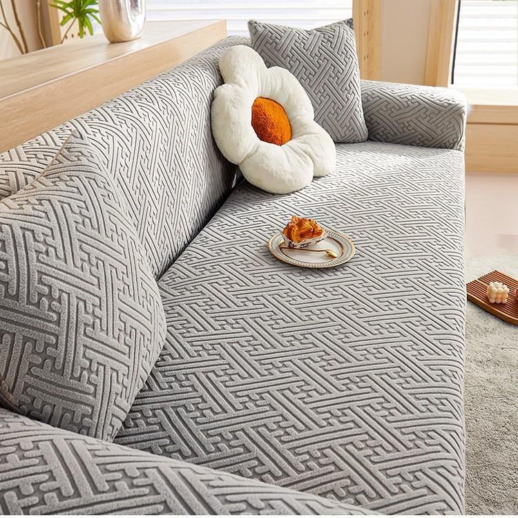 Elastic Sofa Cover All Inclusive All Season Anti Cat Scratch Cover Cloth Towel  All Inclusive Nordic