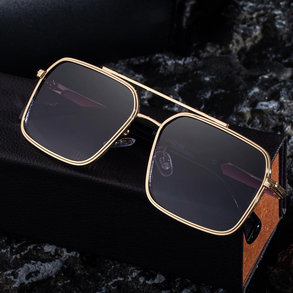 JYL TS Men's Square - Unique Double-Bridge Outdoor Driving Shades WF-5G287