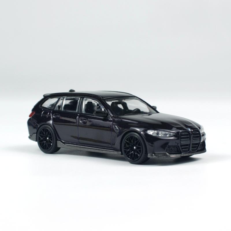 MINIGT 1:64 BMW M3 M Performance Touring Daytona Violet Purple MGT alloy car Model 896